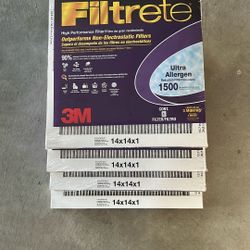 Filtrate  3 M. 14x14x1. . 4 Pc
