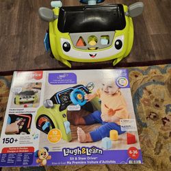 Laugh & Learn Sit & Steer Driver Toy