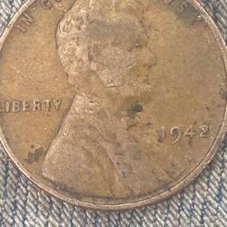 1942S penny rare Coin