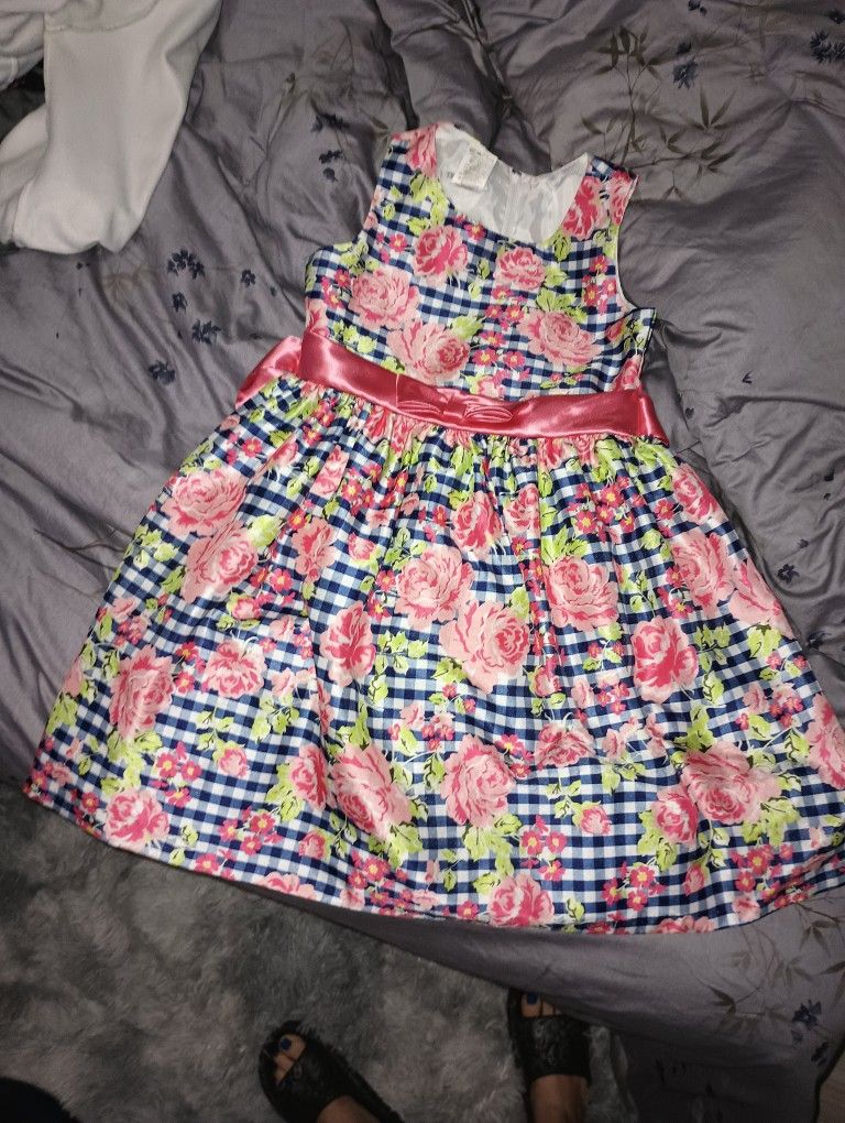 Girls Size 12 Spring/Floral Dress 