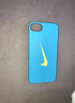 Blue NIKE case. For iPhone 5/5s/SE
