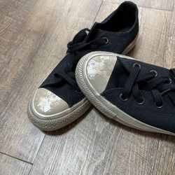 Converse Chuck Taylor All Star Unisex Sneaker Shoes  Black/silver