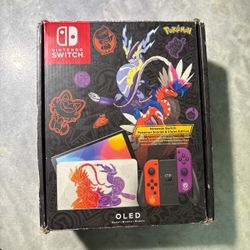 Pokemon scarlet and violet switch OLED