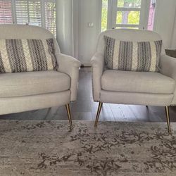 Cream Accent Chairs