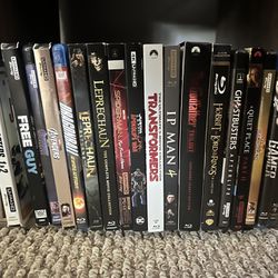 4K, Blu-Ray, DVD Collection 
