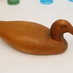 Carved Wood Duck Decoy