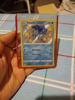 Pokemon Card Suicune Shiny