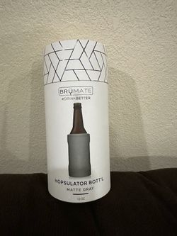 Brumate Hopsulater Bottle Holder 12oz Gray