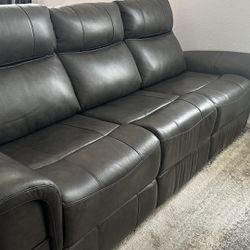 3+2+1 Leather Reclinable Sofascum Couch’s 