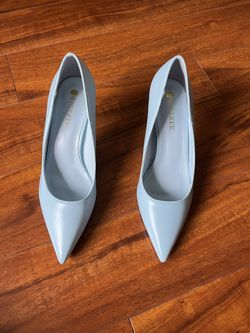Light Blue Pointy Elegant Shoes (pumps)