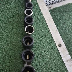 Snap On  1/2" Drive Sockets