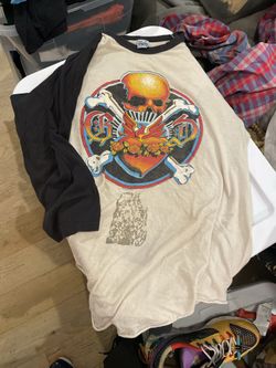 Very Rare Vintage Grateful Dead With Marking From Backstage Pass Still On Front