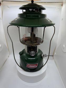 Coleman 228J Double Mantle Lantern Original Pyrex