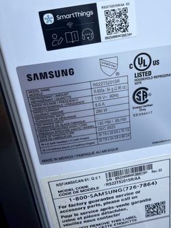 Samsung Refrigerator RS22T5201SR
