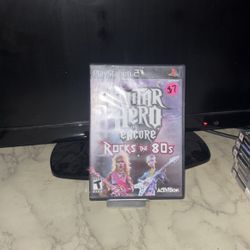 Guitar Hero Encore Rocks The 80s For Ps2