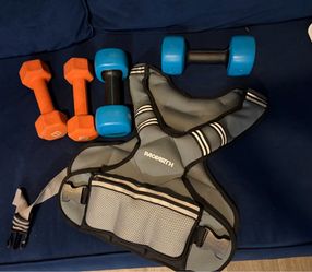 Workout weights/clothing
