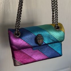 Kurt Geiger MINI LEATHER KENSINGTON BAG