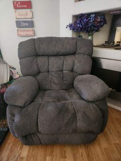 Navy Blue Recliner