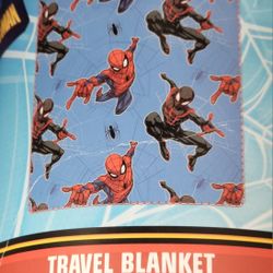 Spiderman  Travel Blanket  40 In X 50 In