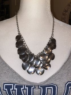 Silver necklace