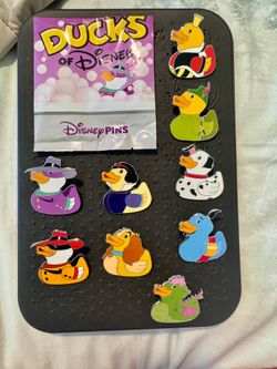 Ducks of Disney Series 2 Pins