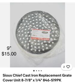 Cast iron floor drain