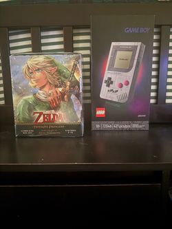 LEGEND OF ZELDA TWILIGHT PRINCESS AND LEGO GAMEBOY