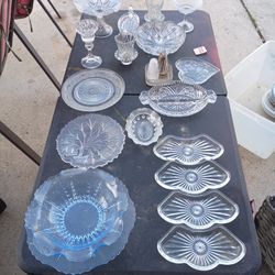 Collectible Plates Porcelain Dolls And Crystal Wear An More