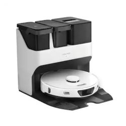 Roborock S7 Max Ultra Robot Vacuum with RockDock® Ultra, 10000 Pa Suction Power and VibraRise Mopping System