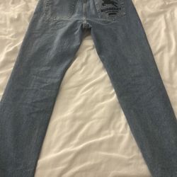 Burberry X Supreme Jeans Size 32