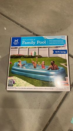 Inflatable family pool