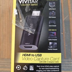 Vivitar HdMI Video Capture CARD 