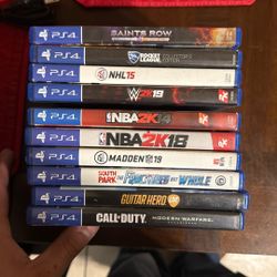PS4 Games!!!
