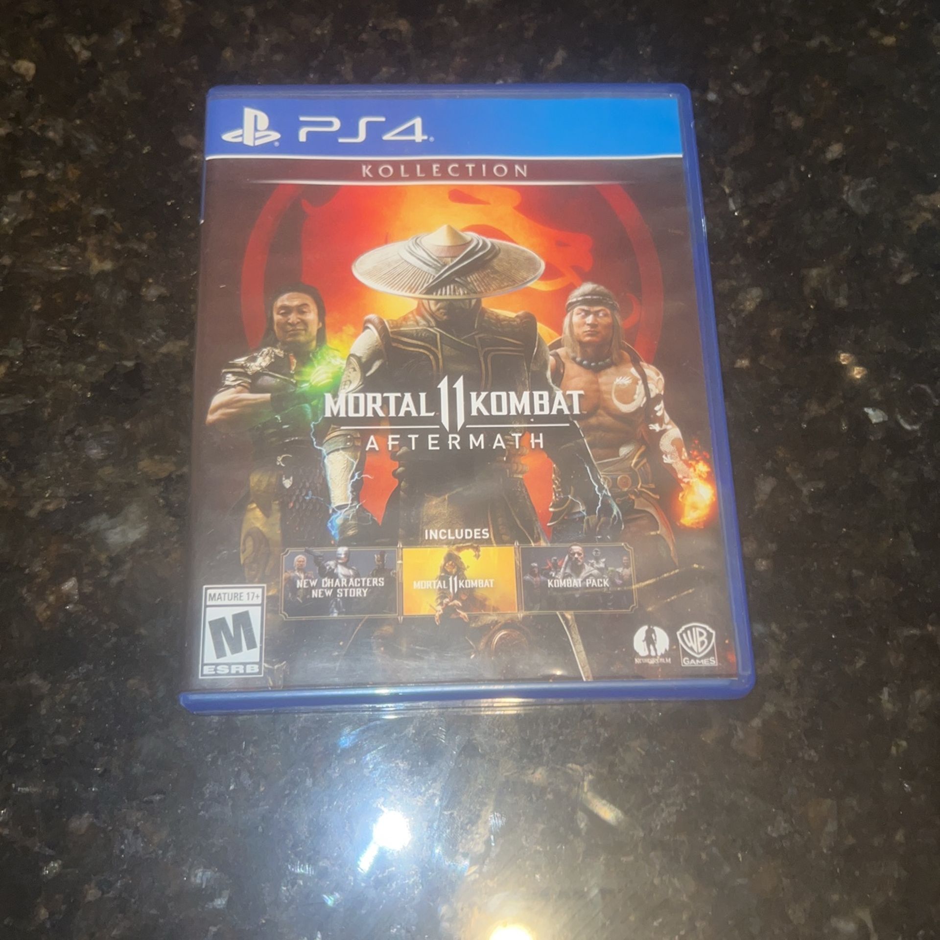 Mortal 11 Kombat Aftermath PS4 Game
