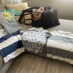 3 Collar Shirts And 2 Long Sleeve Shirts (sold As A Bundle For $10)