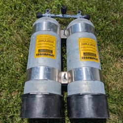 Diving Doubles Air Tanks