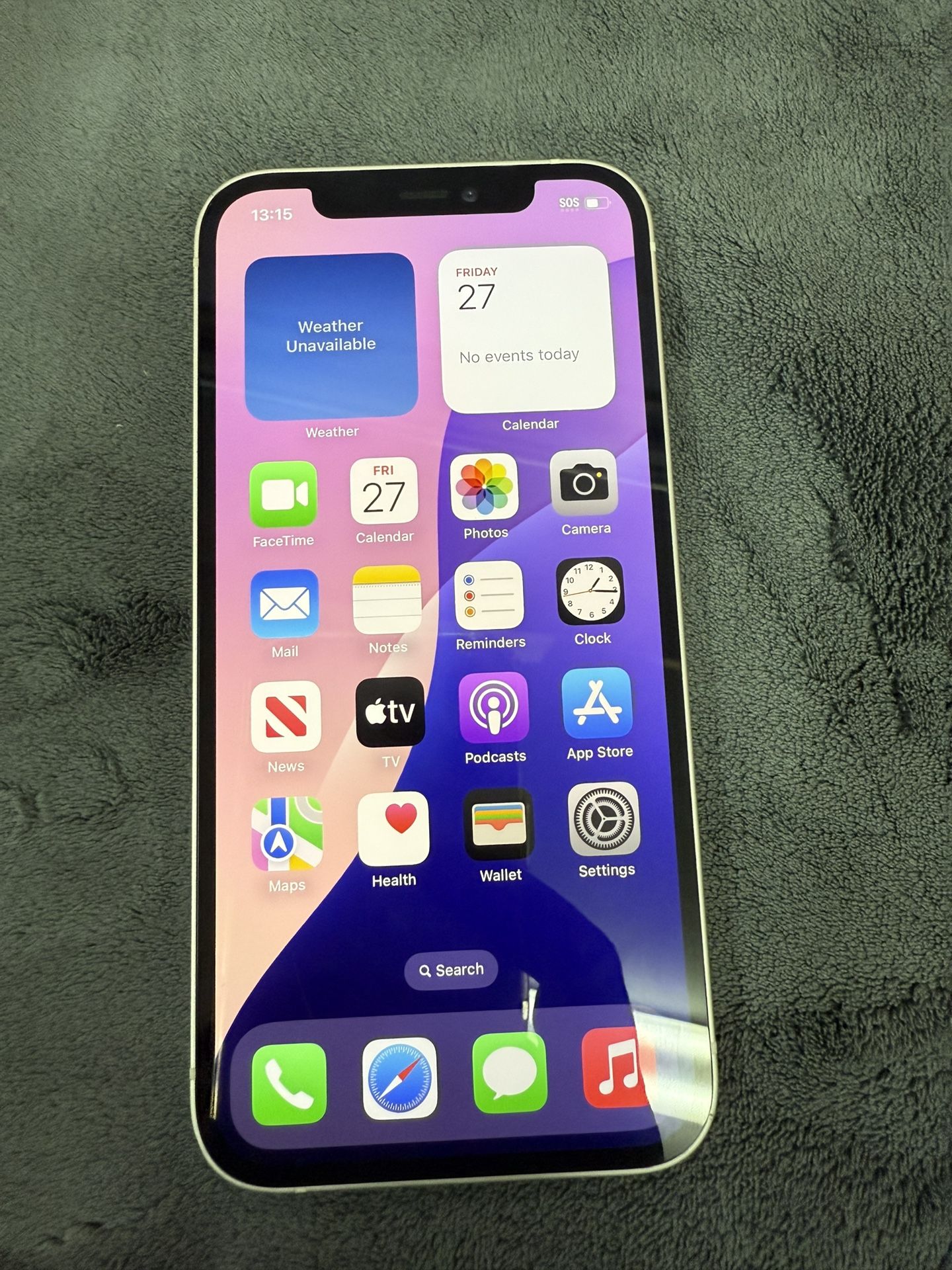 iPhone 12. DISH. BOOST MOBILE 64Gb.