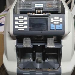 Ribao BCS-160 Two-Pocket Mixed Denomination Money Counter, Bank Grade Multi Currency Cash Bill Counter & Sorter with Reject Pocket