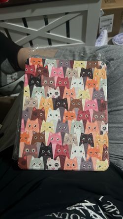 Cat design ipad case