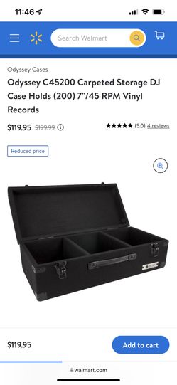 Odyssey Carpeted Storage Case 