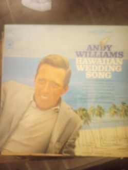Andy Williams Hawaiian Wedding Song vinyl record