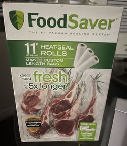 Food Saver And Extra Rolls 