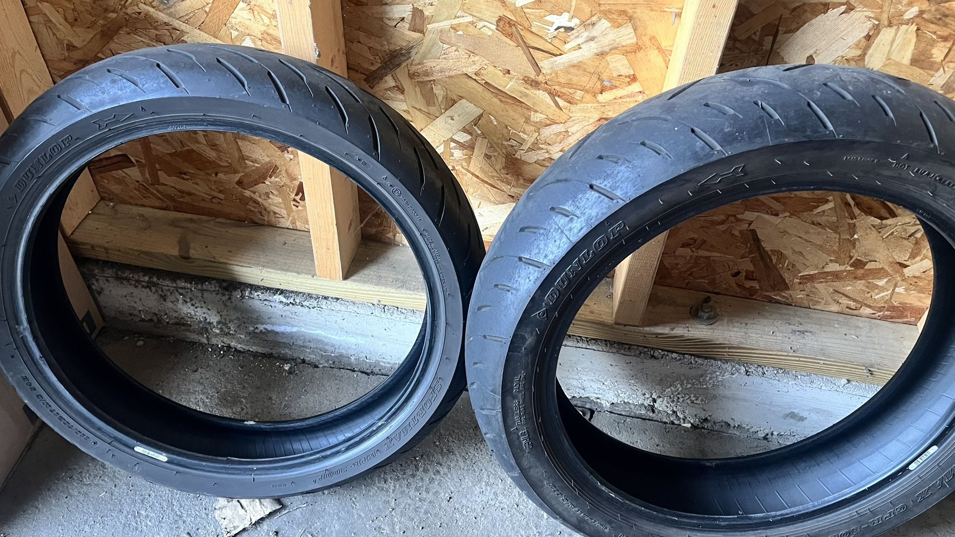 Dunlop Motorcycle Used Tires