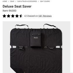 high quality Duluth Trading company vehicle seat saver for pets 