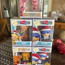 Winnie The Pooh Funko Pops.