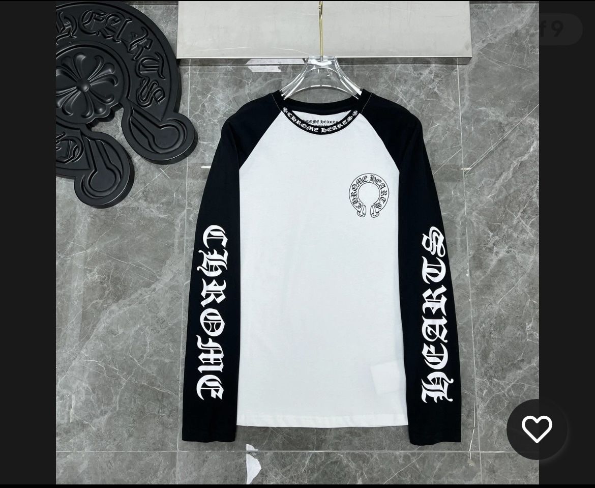 chrome graphic long sleeve – size large