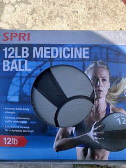 12lbs Weighted Medicine Ball
