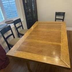 Solid Wood Extension Dining Table