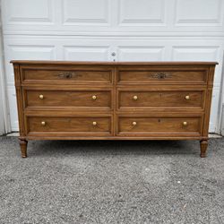 Vintage White’s Double Dresser Credenza 