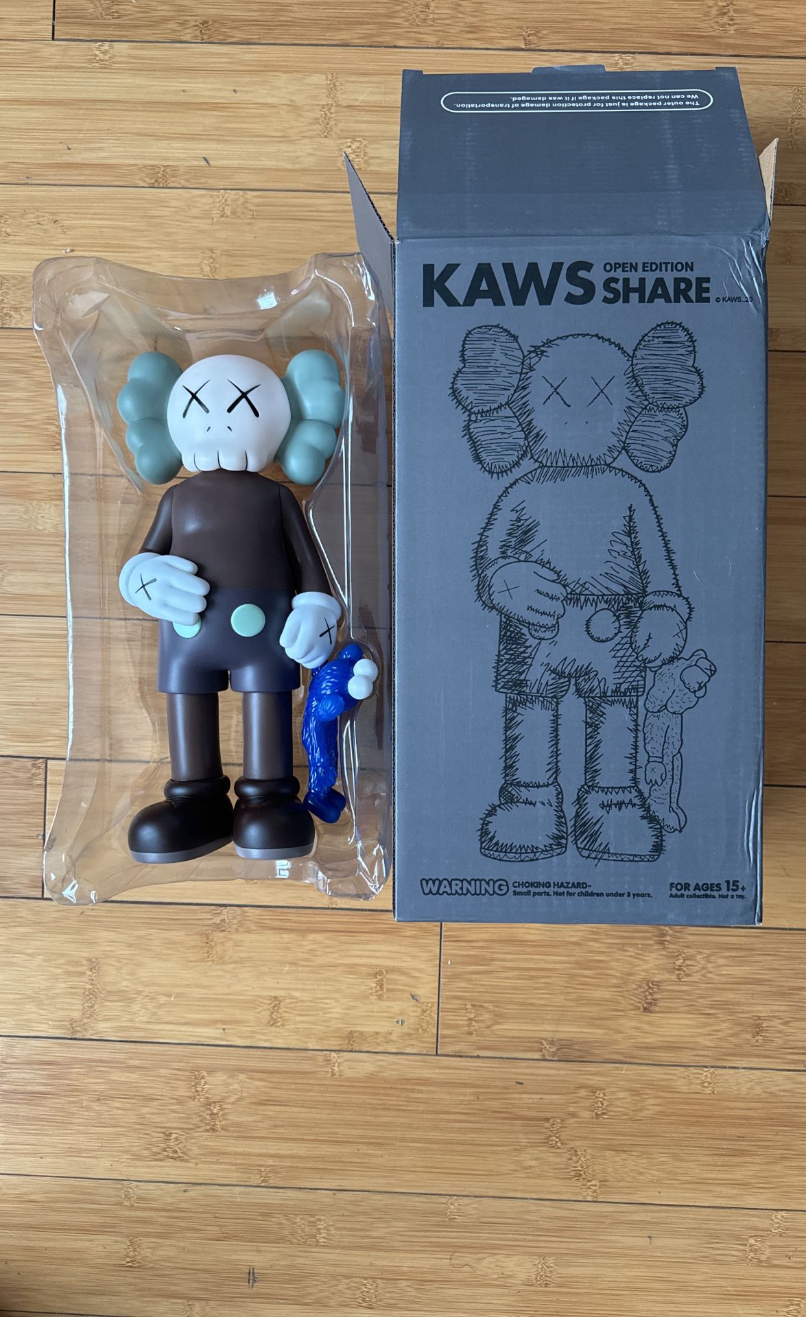 Kaws Share Brown